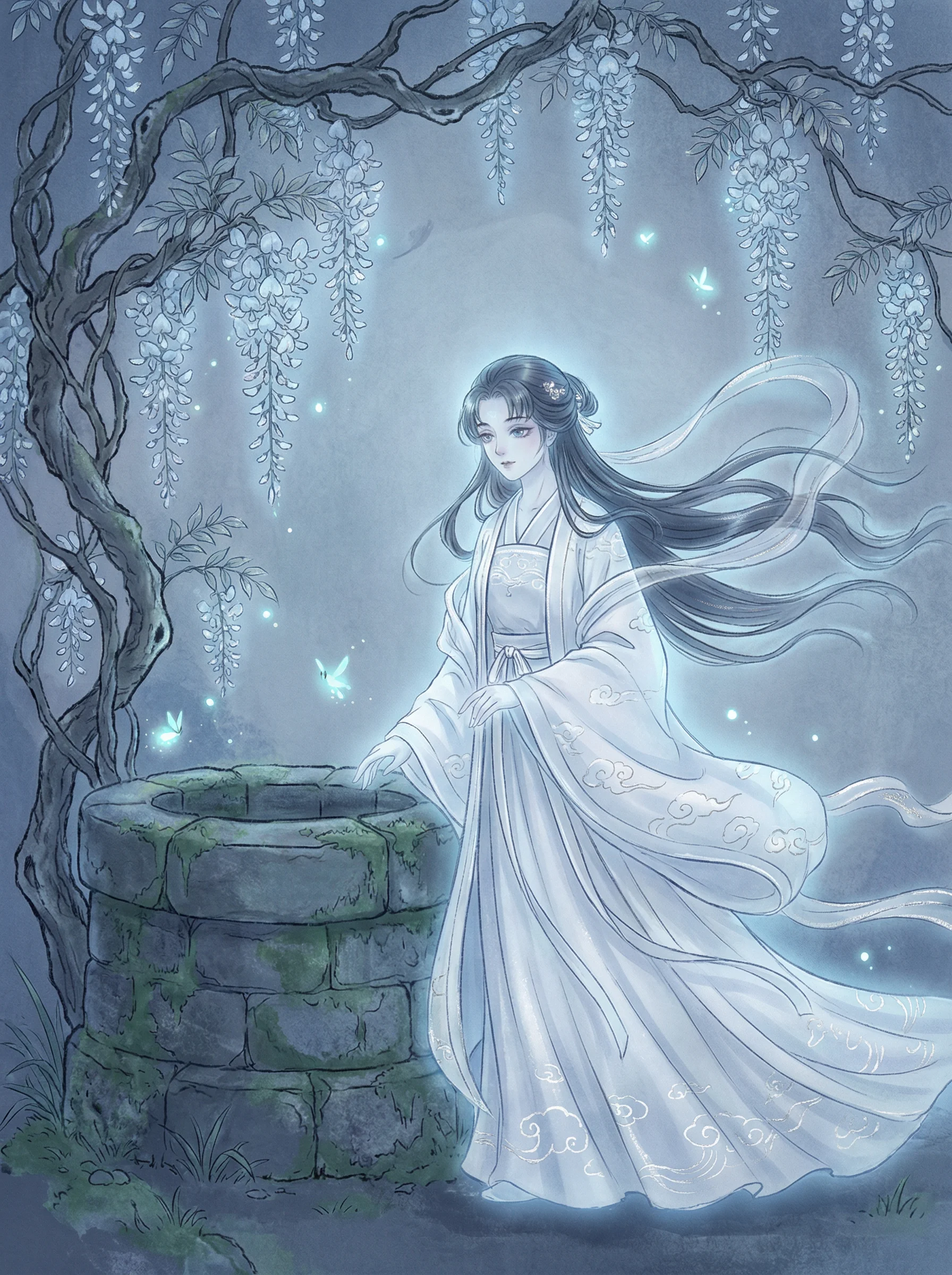 聂小倩 - 水发胭脂 聊斋女鬼动漫角色